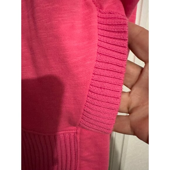 Blueb Collection Pink Hooded Pullover With Snap Buttons - Picture 7 of 13